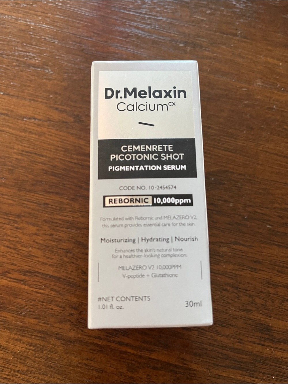 Dr. Melaxin Calcium CX Cemenrete Picotonic Shot Pigmentation Serum
